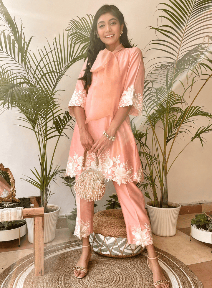 Paravi Clutch – Pink | SRISHTI AGGARWAL