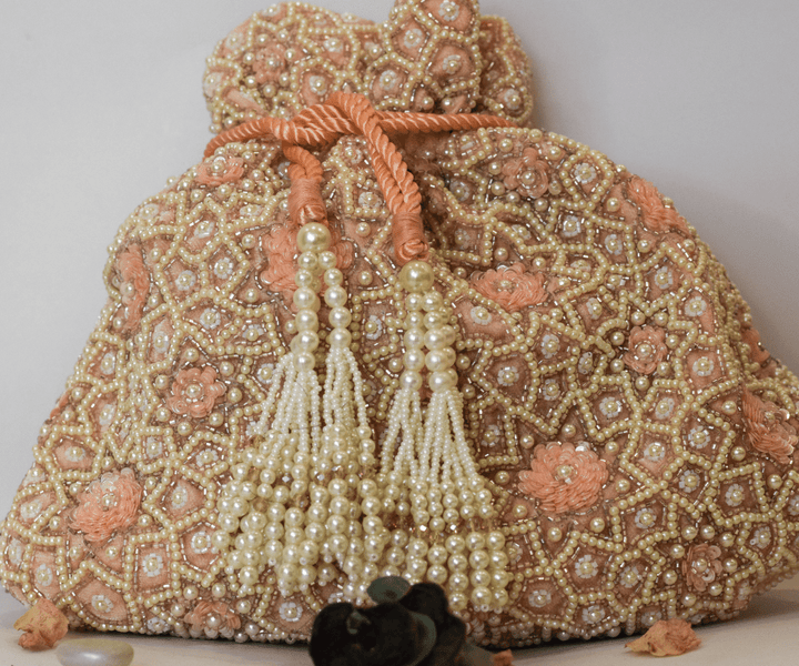 Raisa Potli – Coral Pink