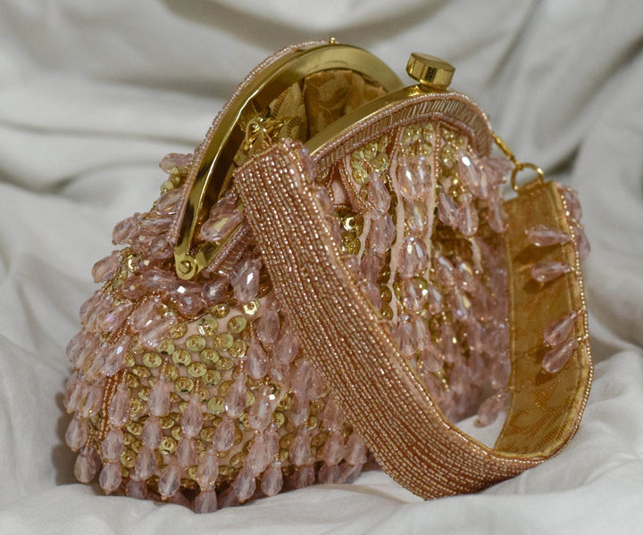 Paravi Clutch – Pink | SRISHTI AGGARWAL