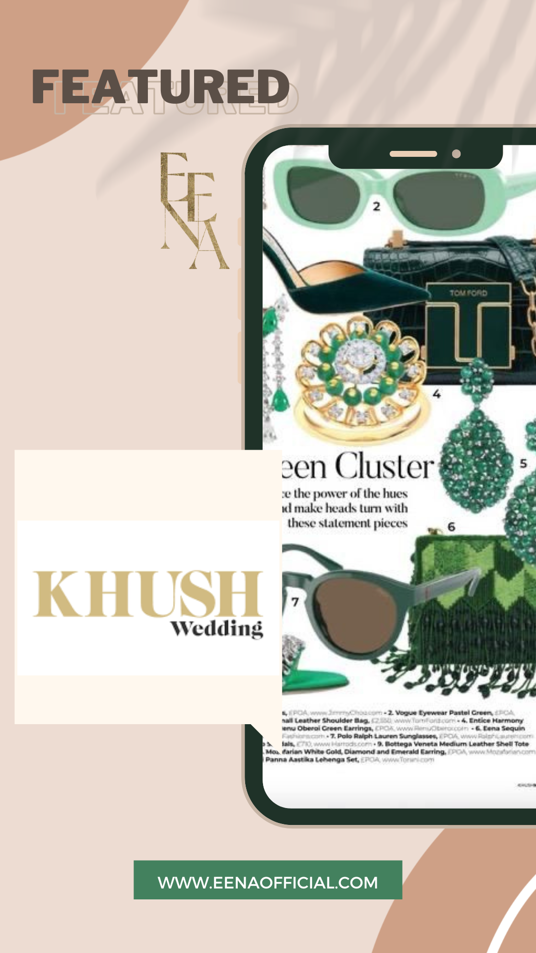 Eena feature in Khush Magazine' 22