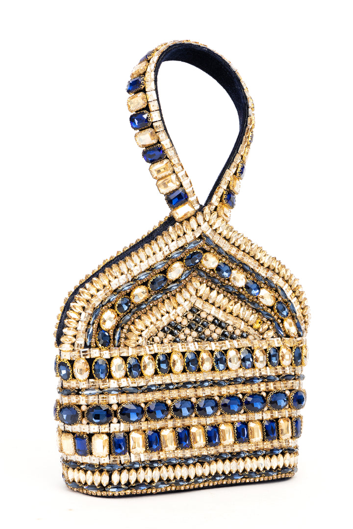 Zaina Clutch — BLUE(Pre-Order)