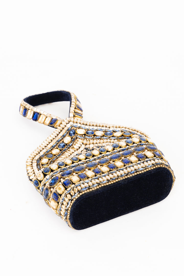 Zaina Clutch — BLUE(Pre-Order)