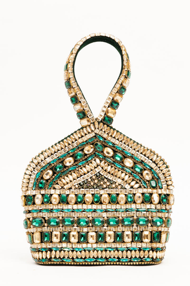 Zaina Clutch — GREEN (Pre-Order)
