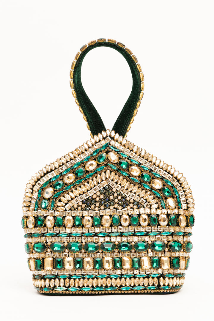 Zaina Clutch — GREEN (Pre-Order)