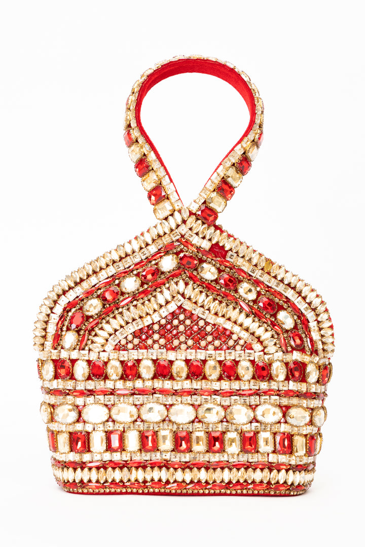 Zaina Clutch — RED(Pre-Order)