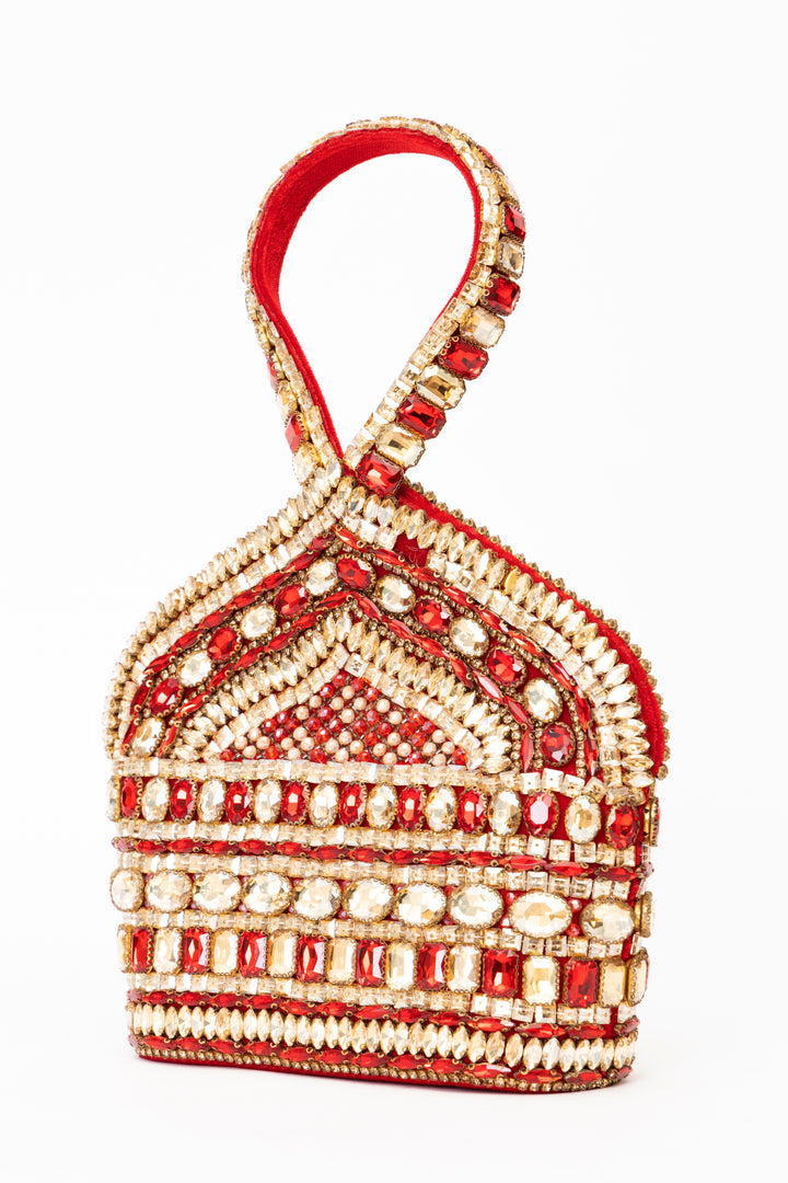 Zaina Clutch — RED(Pre-Order)