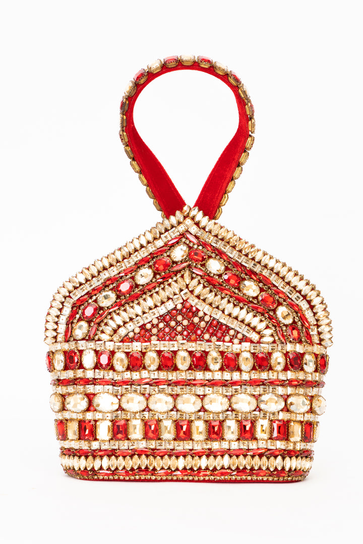 Zaina Clutch — RED(Pre-Order)