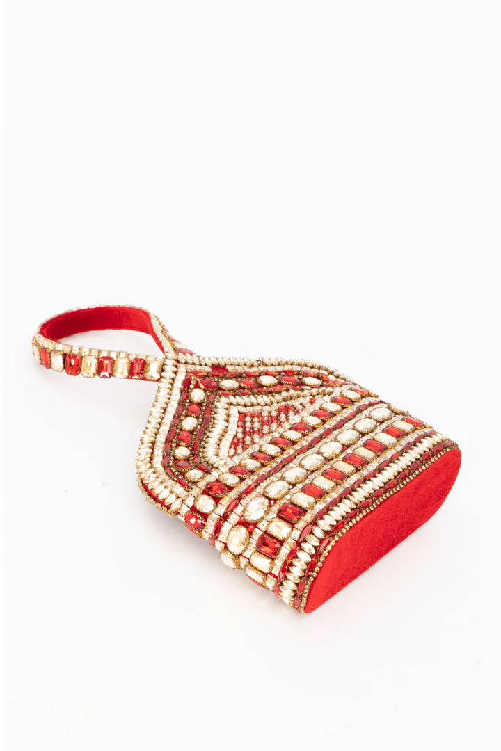 Zaina Clutch — RED(Pre-Order)