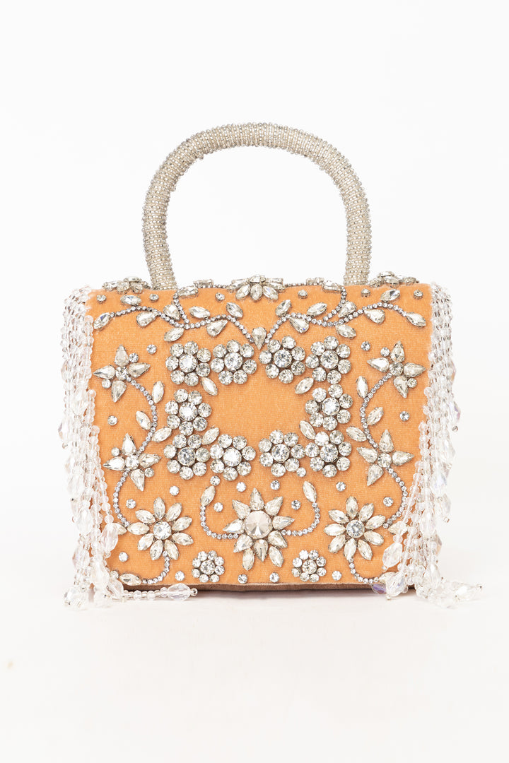 Minali Clutch- CORAL