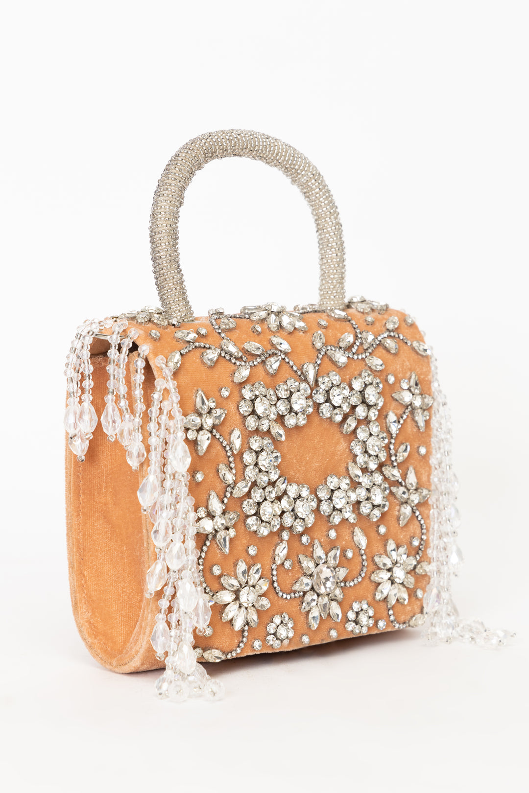 Minali Clutch- CORAL