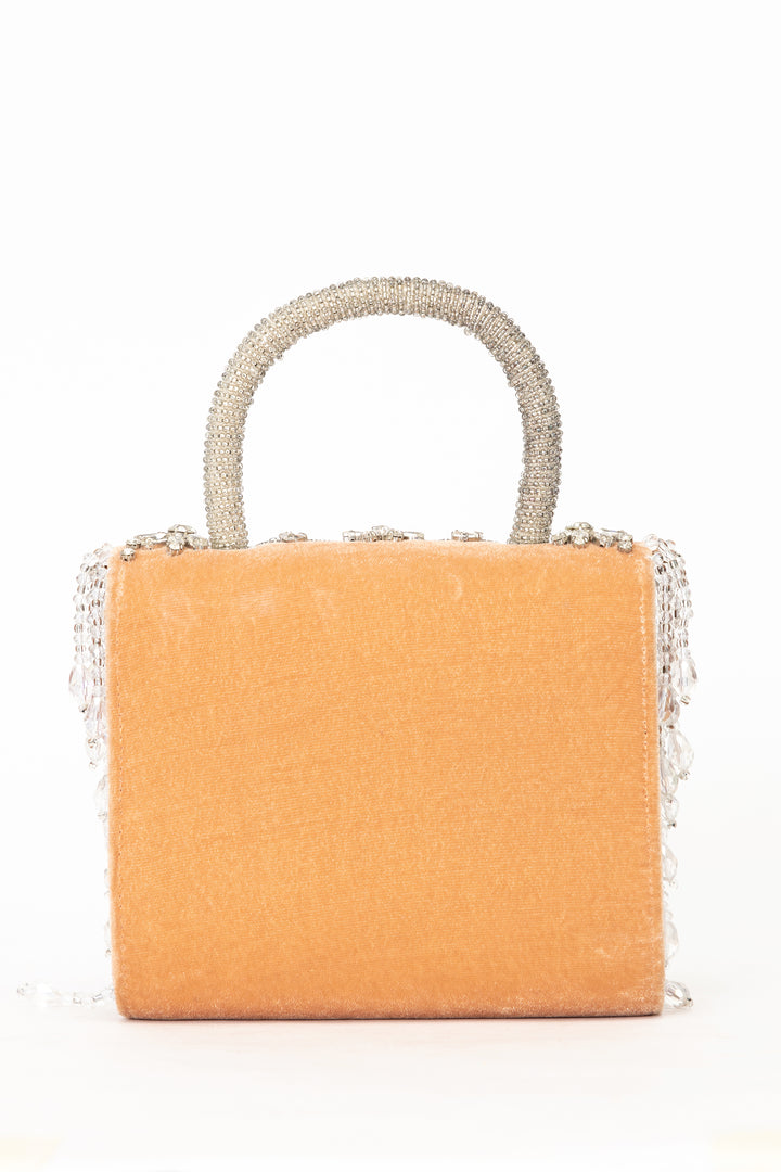 Minali Clutch- CORAL