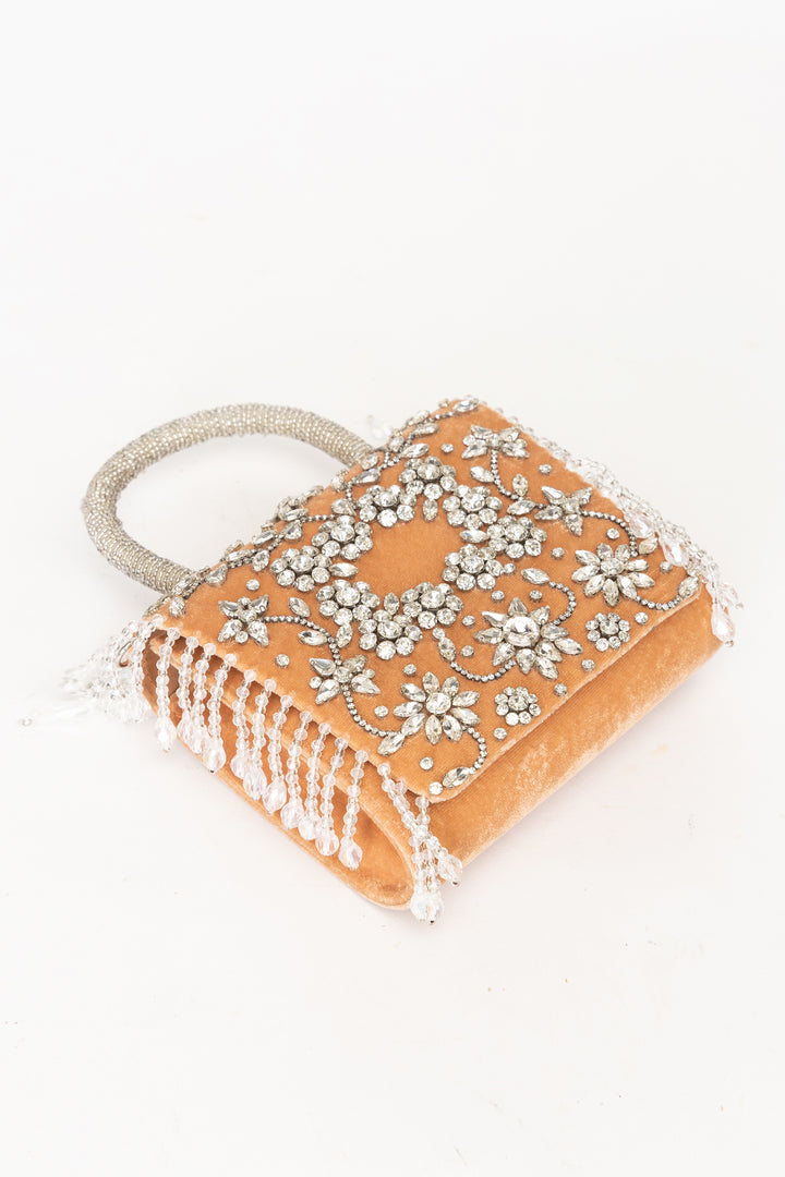 Minali Clutch- CORAL