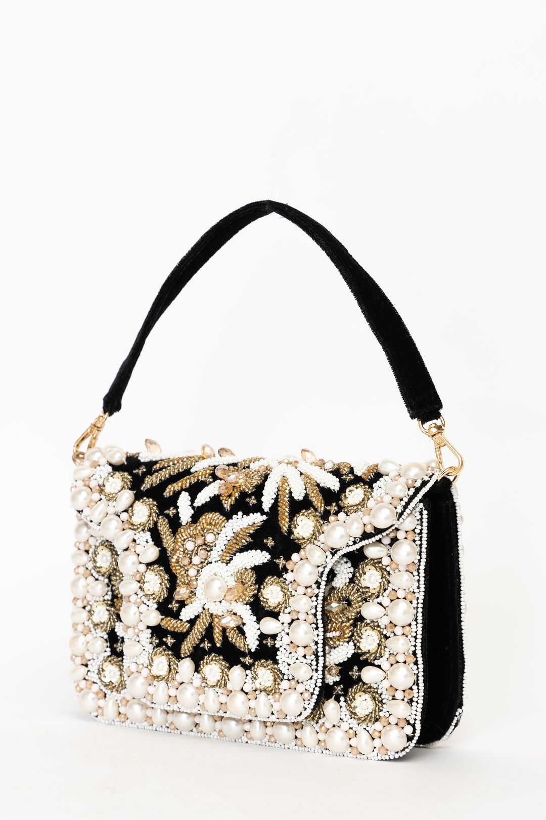 Saira Clutch — Black