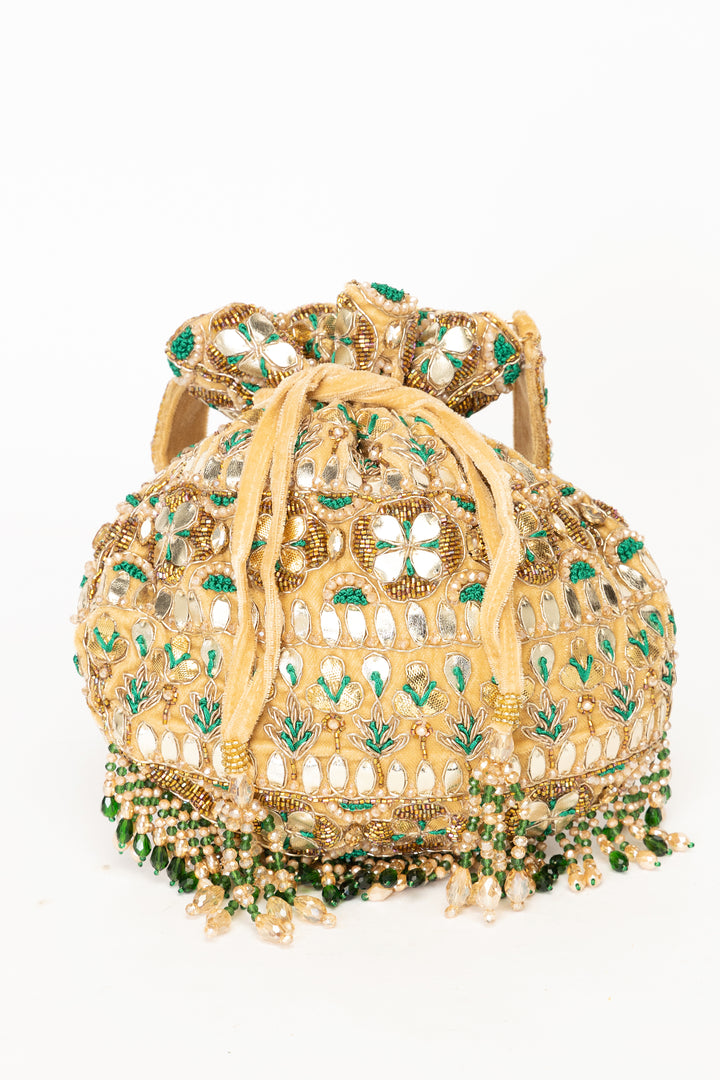 Ravya Potli – GOLD-GREEN