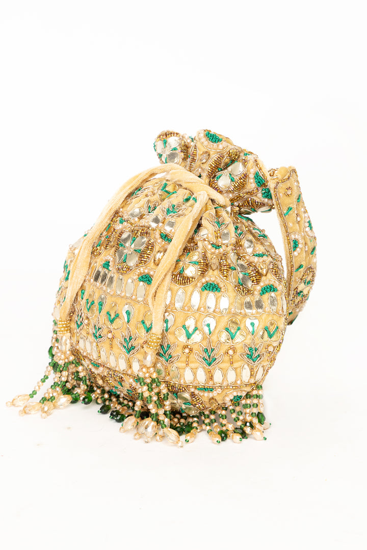 Ravya Potli – GOLD-GREEN