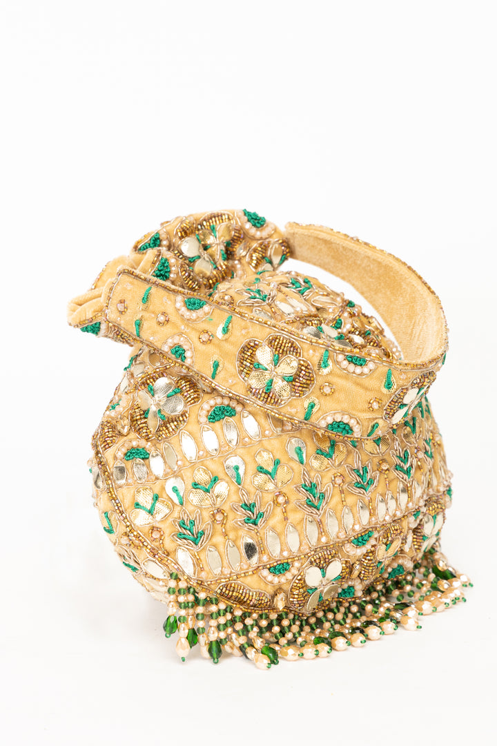 Ravya Potli – GOLD-GREEN
