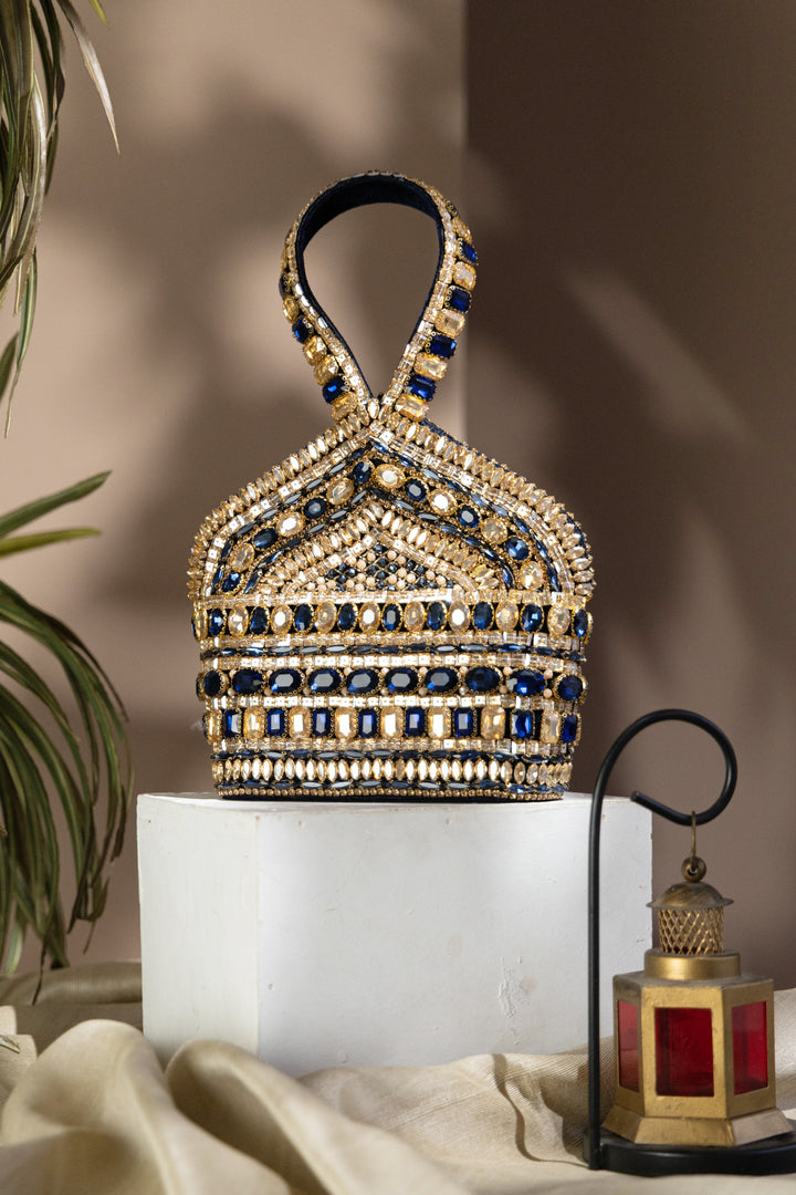 Zaina Clutch — BLUE(Pre-Order)