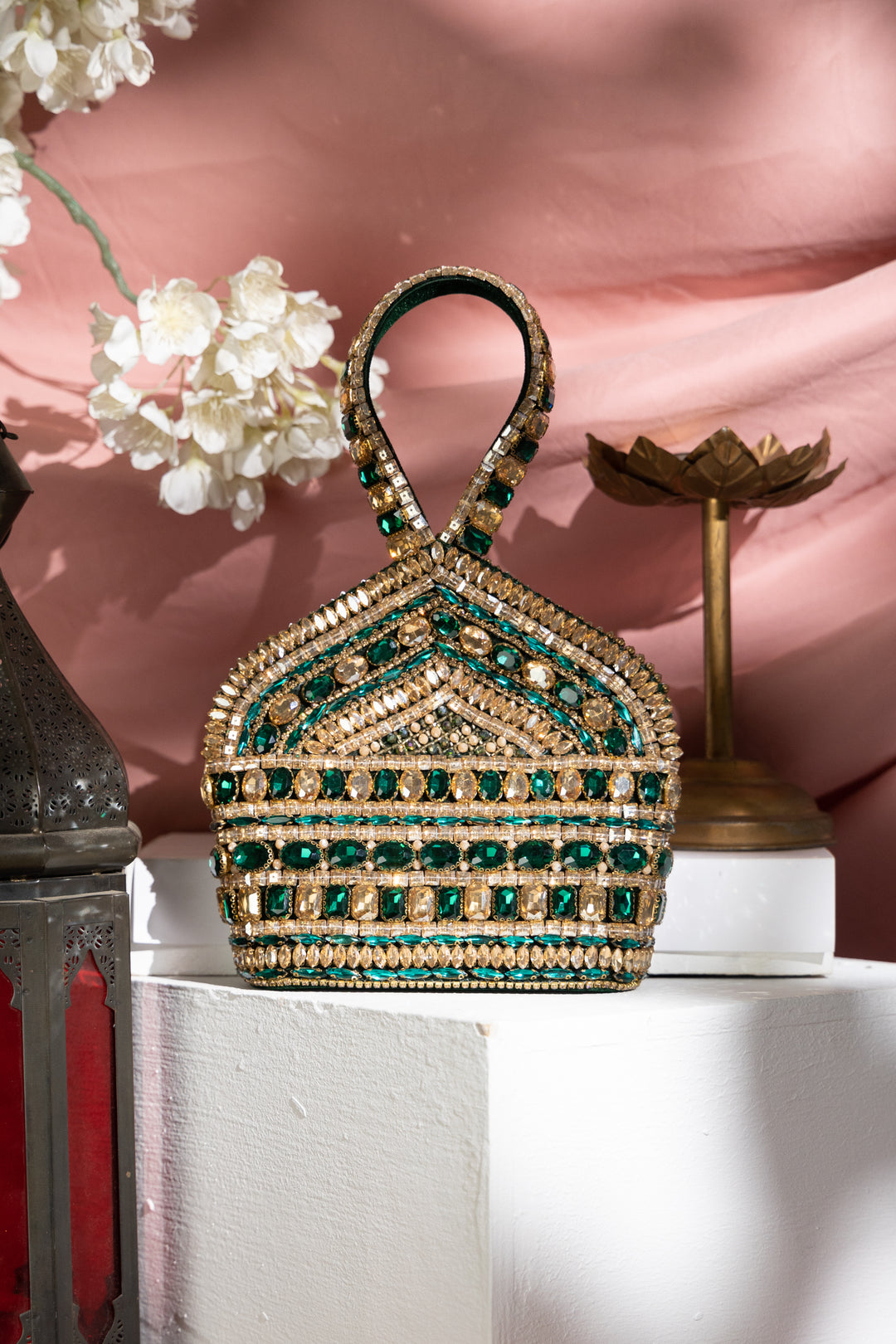 Zaina Clutch — GREEN (Pre-Order)