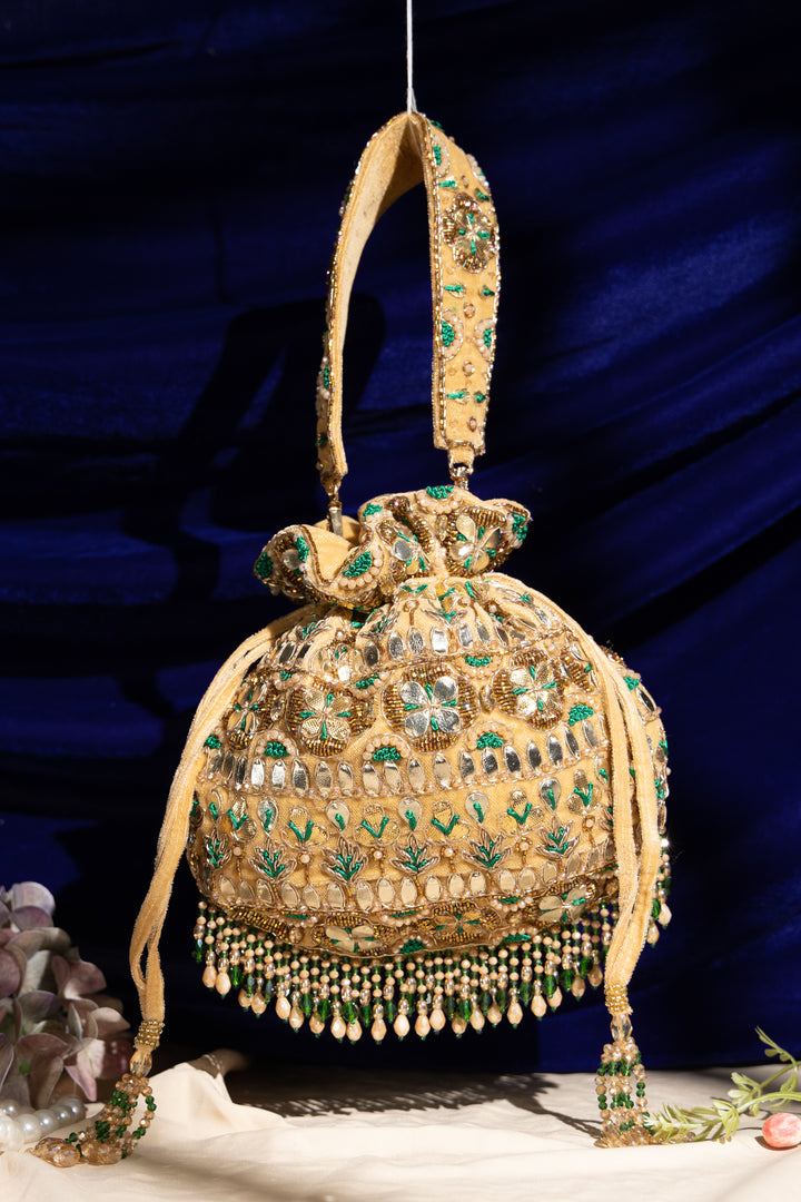 Ravya Potli – GOLD-GREEN