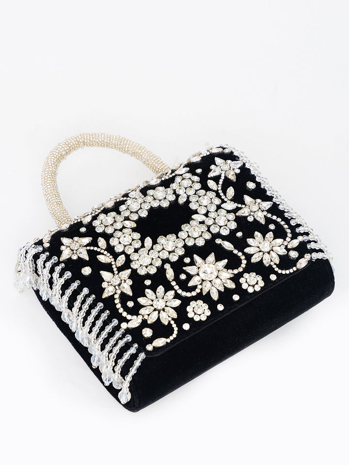 Minali Clutch- Black